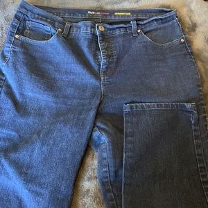 Womens Style &Co plus size jeans